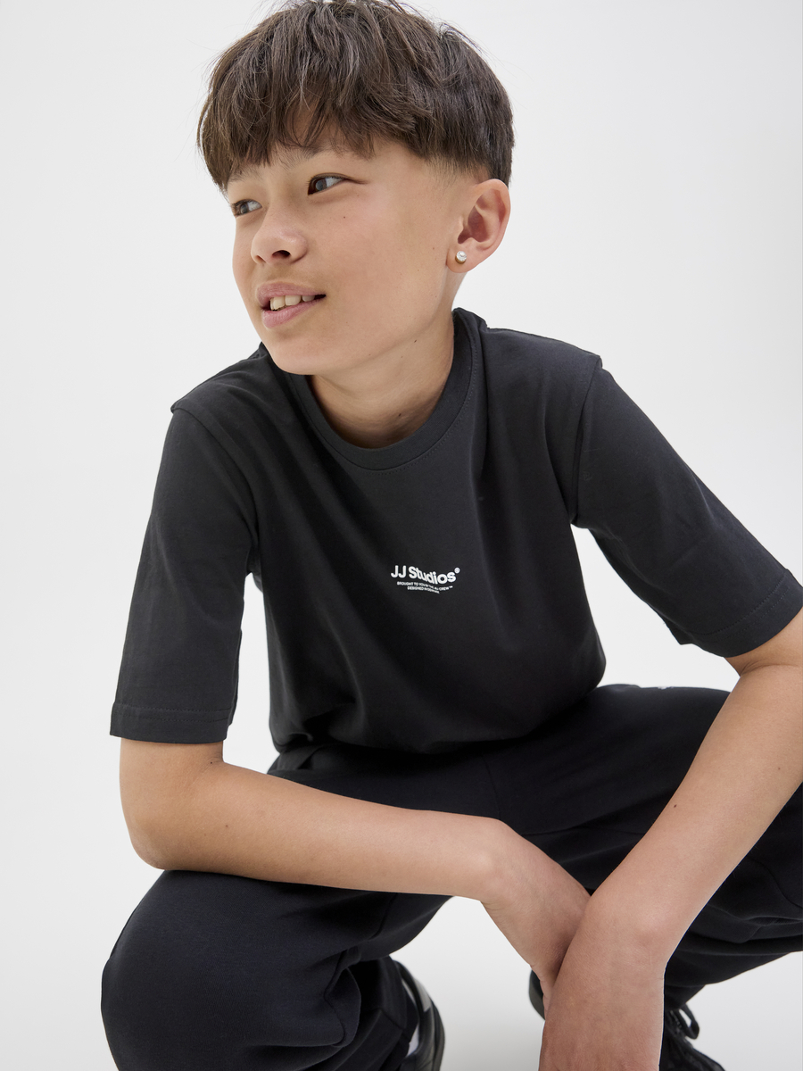 T-shirt van het merk Jack & Jones Junior in het Zwart