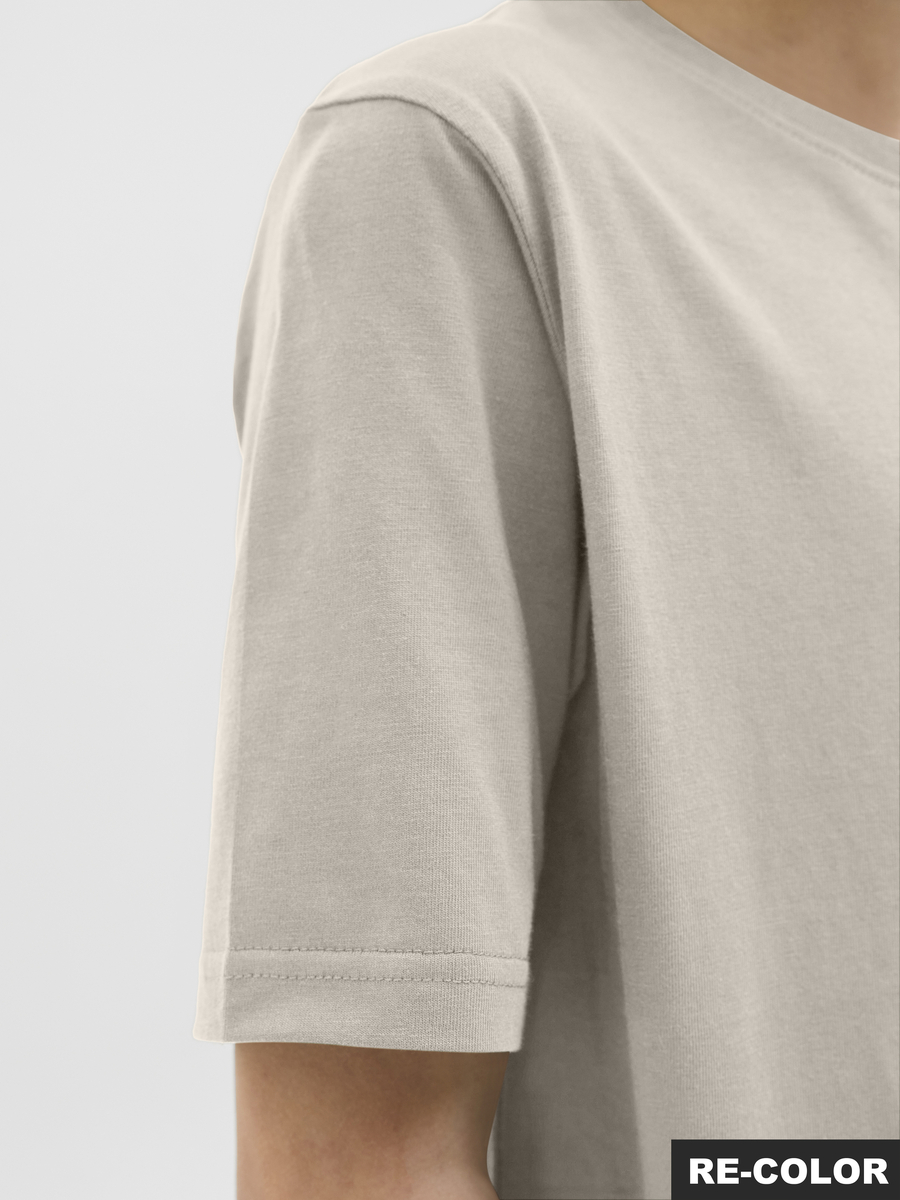 T-shirt van het merk Jack & Jones Junior in het Ecru