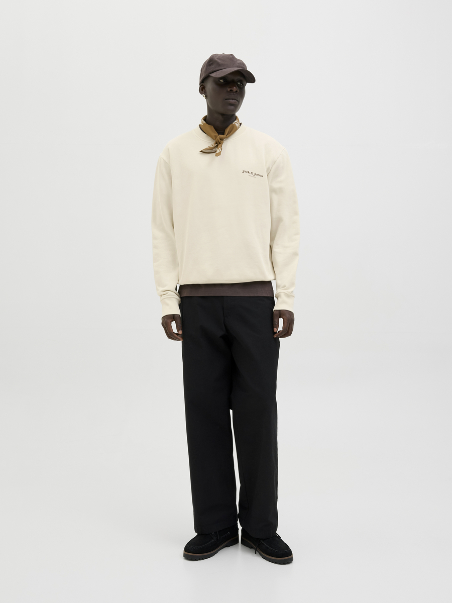 Sweater van het merk Jack & Jones in het Ecru