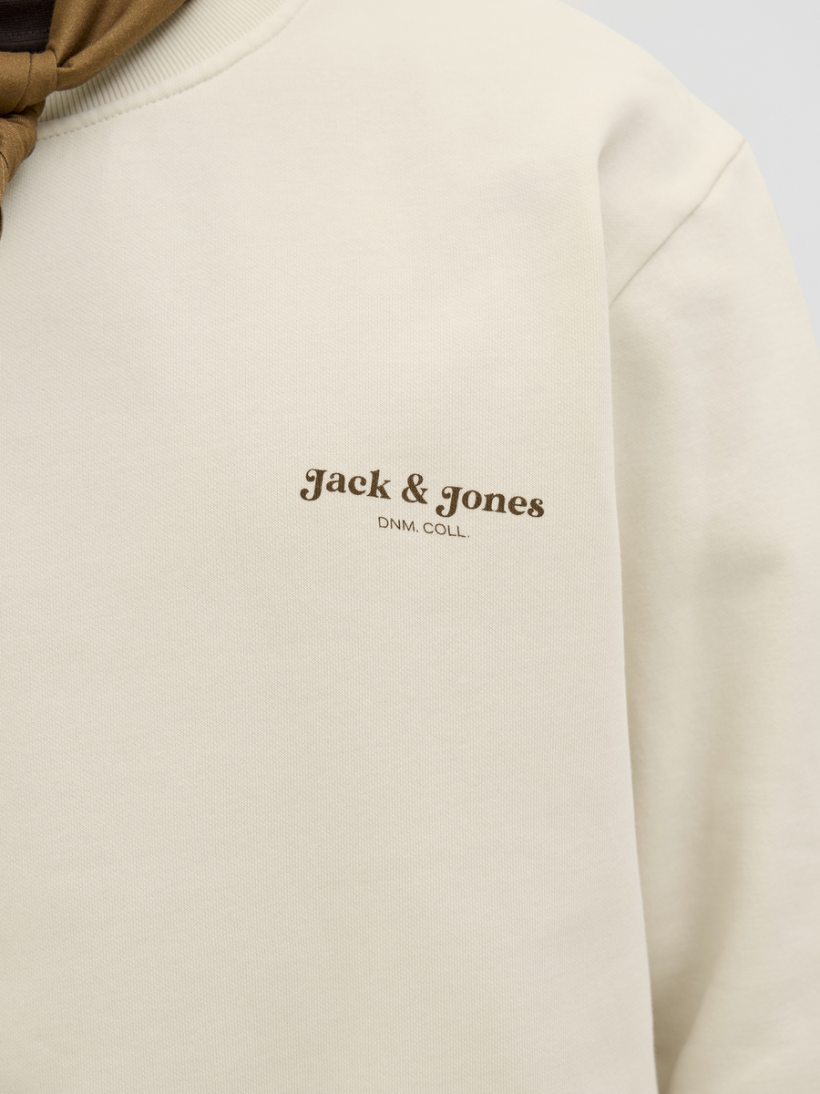 Sweater van het merk Jack & Jones in het Ecru