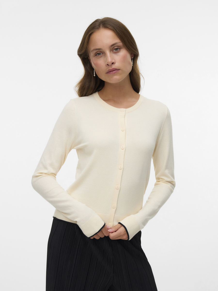 Cardigan van het merk Vero Moda in het Beige