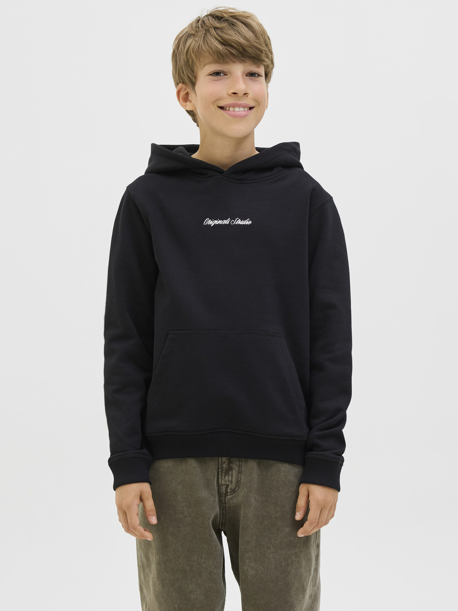 Sweater van het merk Jack & Jones Junior in het Zwart