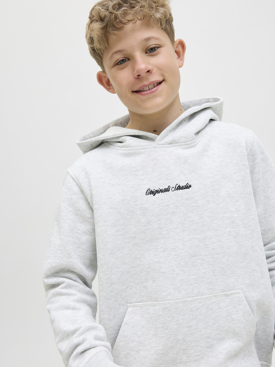 Sweater van het merk Jack & Jones Junior in het Wit