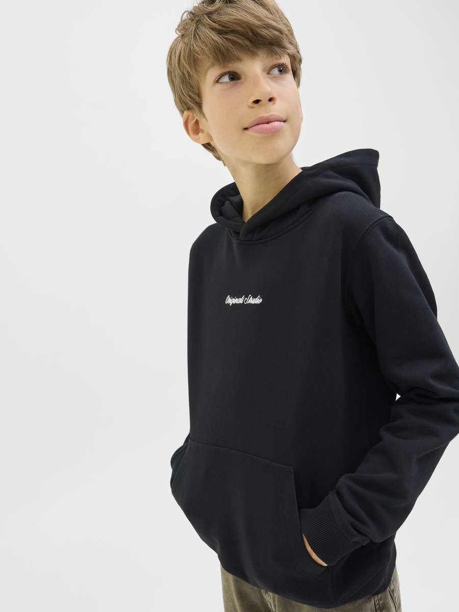 Sweater van het merk Jack & Jones Junior in het Zwart