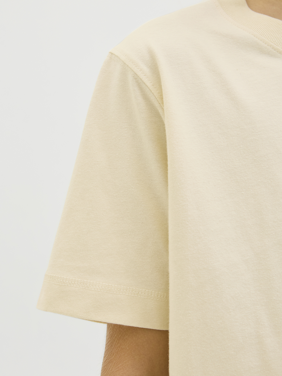 T-shirt van het merk Jack & Jones Junior in het Ecru