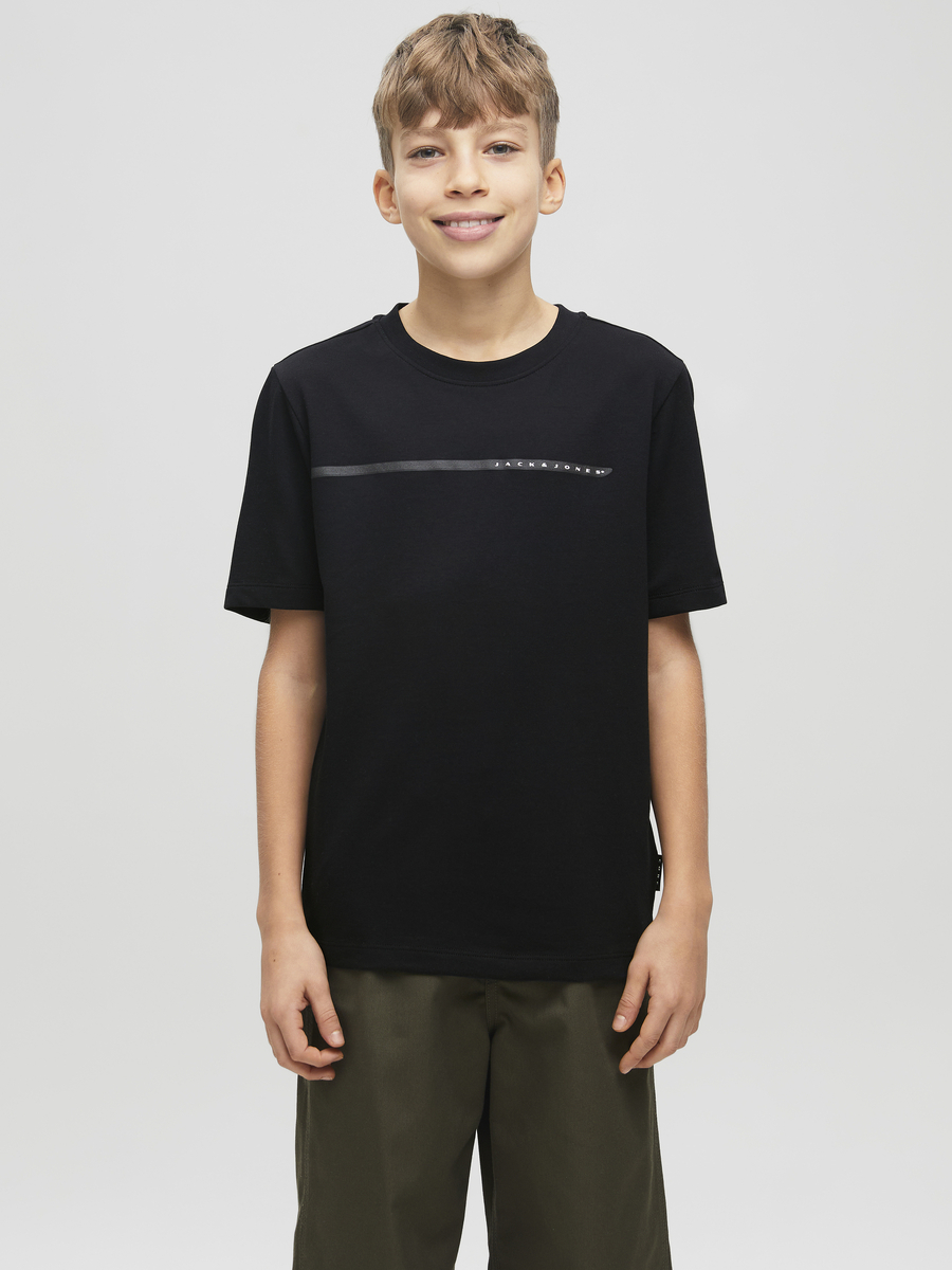 T-shirt van het merk Jack & Jones Junior in het Zwart