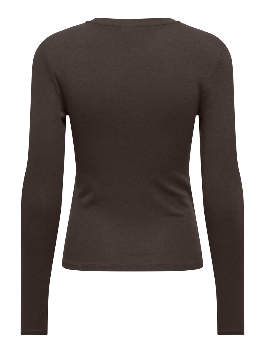 T-shirt van het merk Only in het Bruin