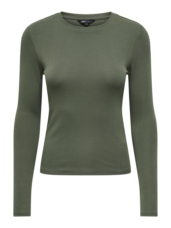 T-shirt van het merk Only in het Kaki
