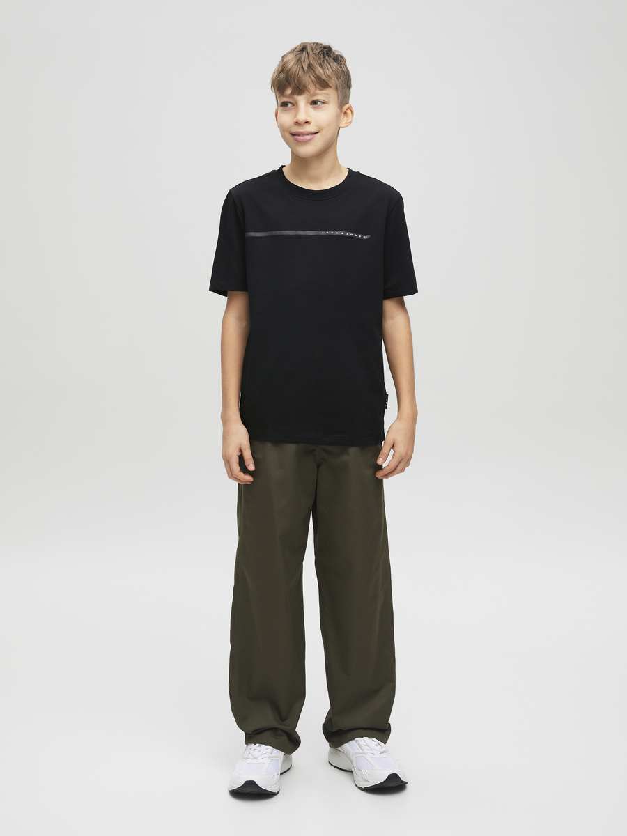T-shirt van het merk Jack & Jones Junior in het Zwart