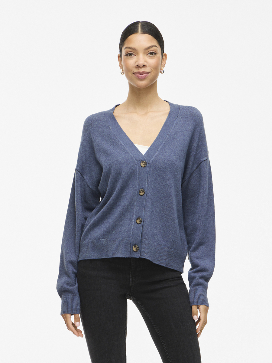 Gilet van het merk Vila in het Blauw