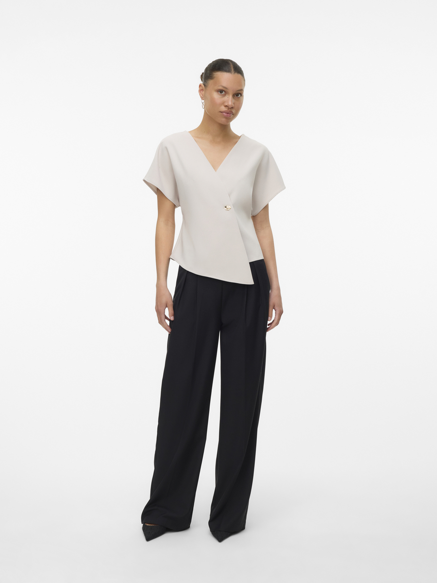 Top van het merk Vero Moda in het Ecru