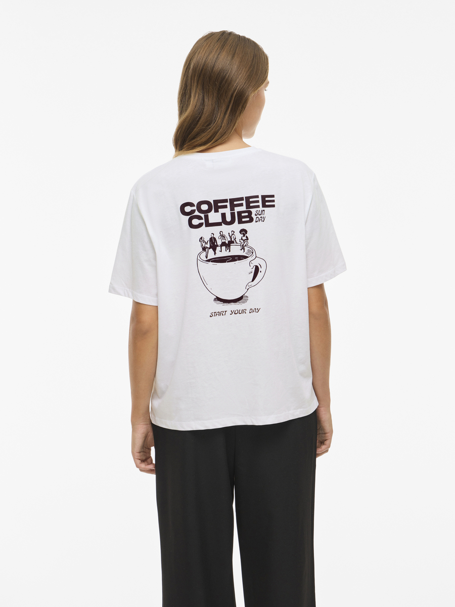 T-shirt van het merk Vila in het Wit
