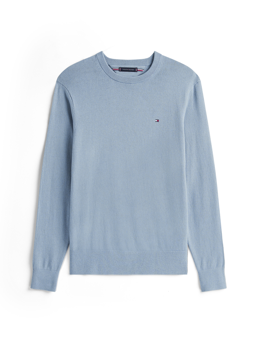 Pull van het merk Tommy Hilfiger in het Blauw