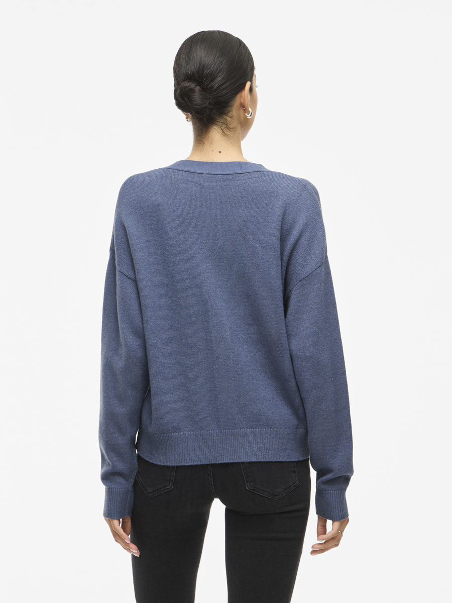 Gilet van het merk Vila in het Blauw