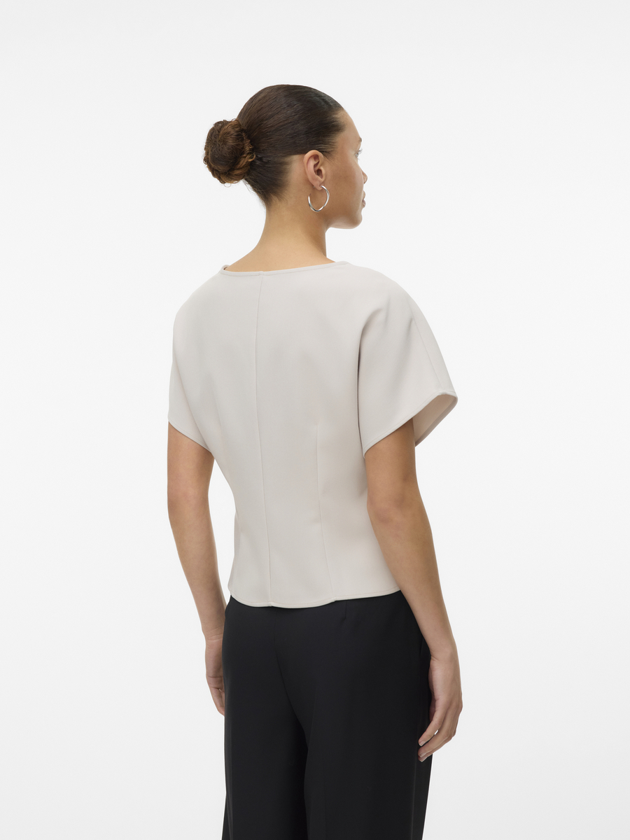 Top van het merk Vero Moda in het Ecru