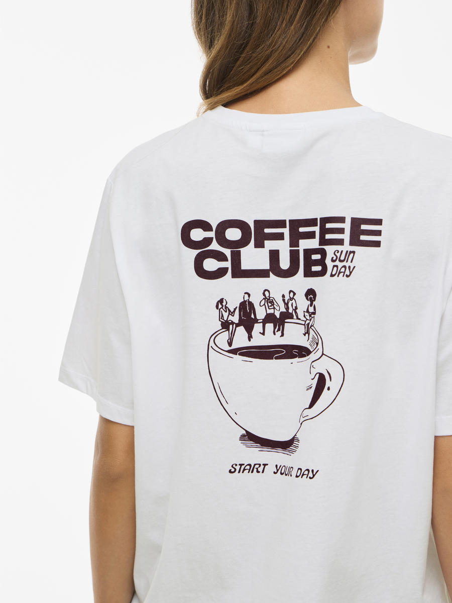 T-shirt van het merk Vila in het Wit