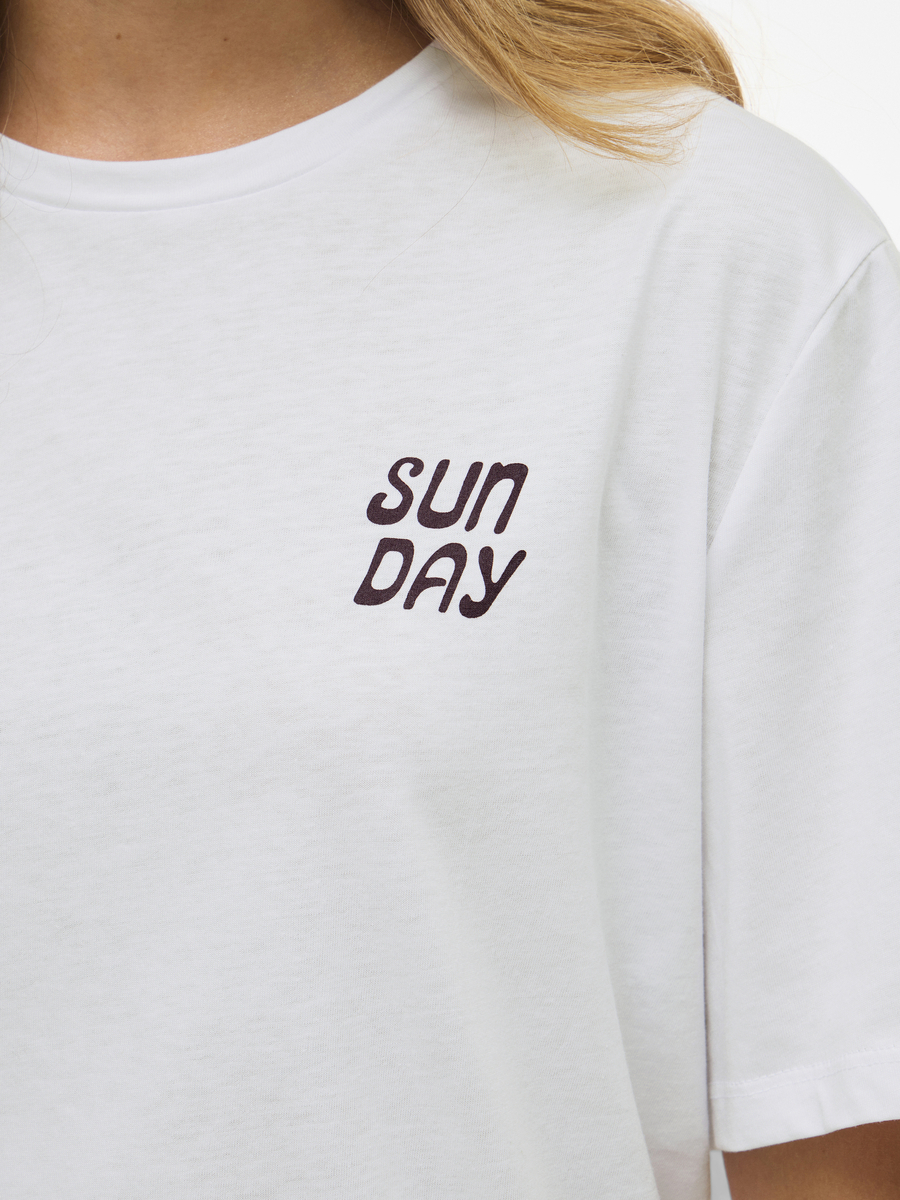 T-shirt van het merk Vila in het Wit