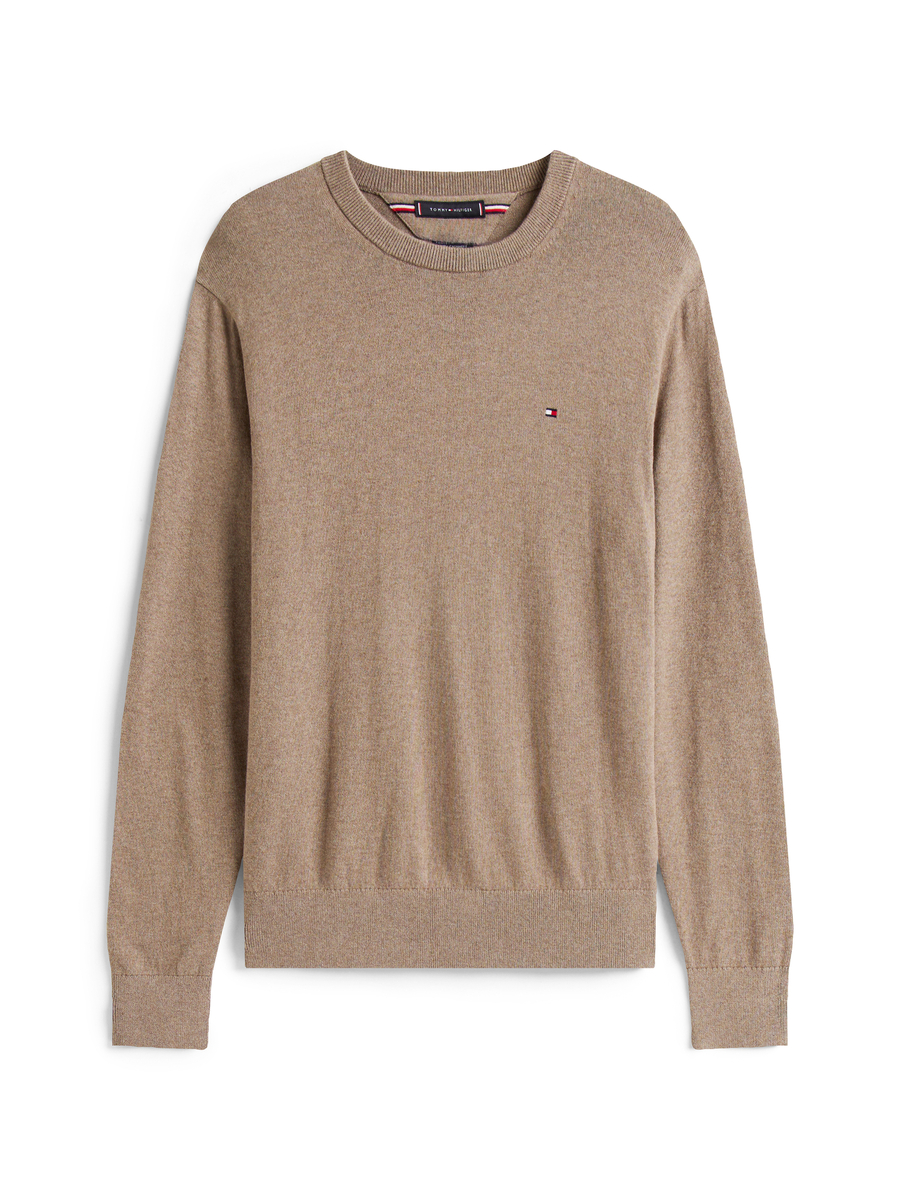 Pull van het merk Tommy Hilfiger in het Beige