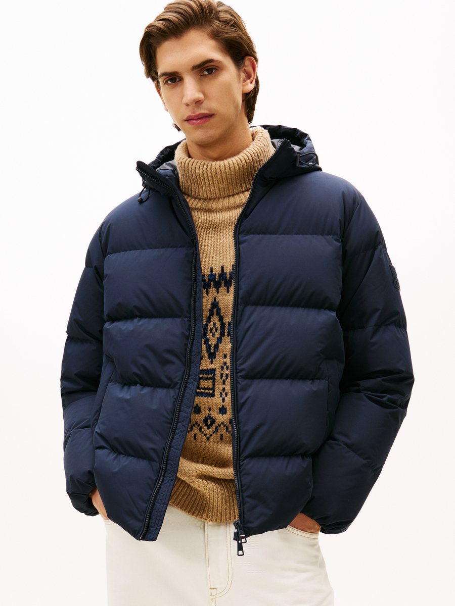 Jacket van het merk Tommy Hilfiger in het Marine