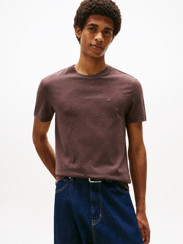 T-shirt van het merk Tommy Jeans in het Bruin