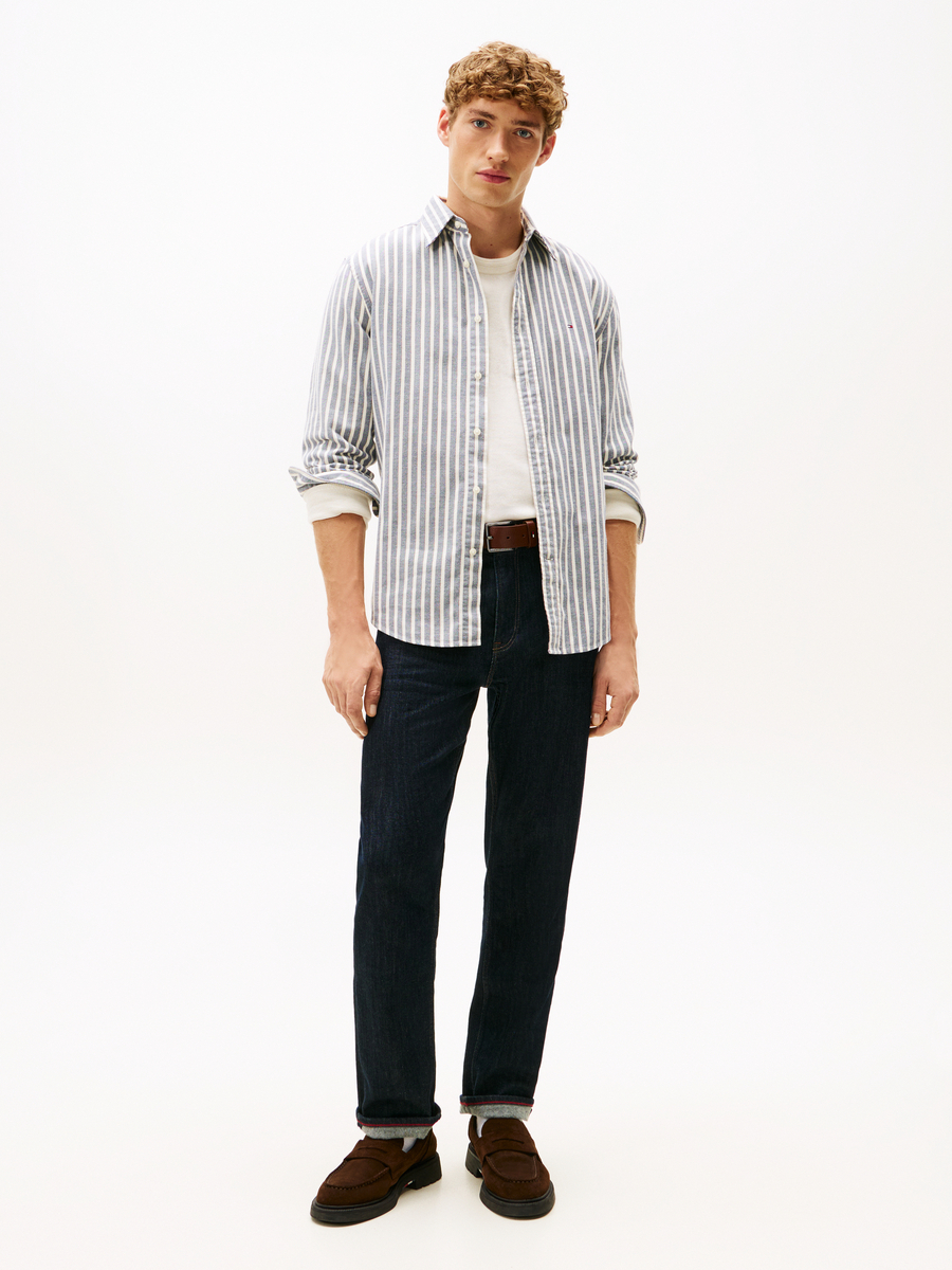 Hemd van het merk Tommy Hilfiger in het Blauw