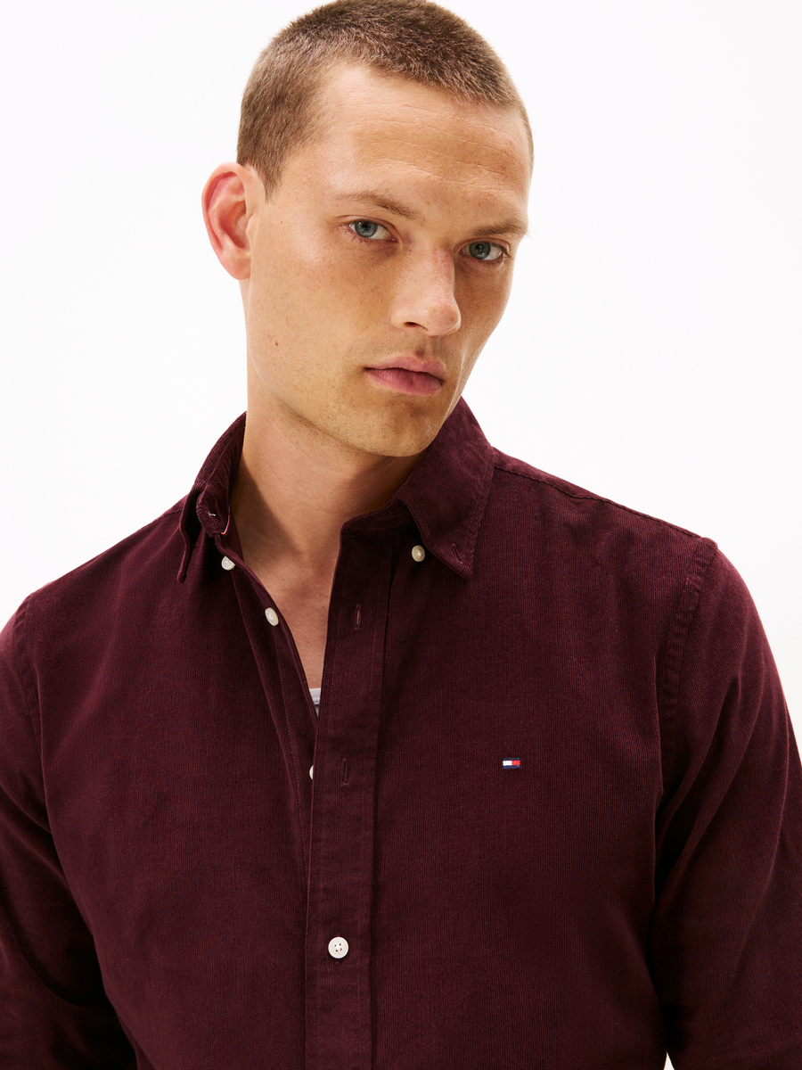Hemd van het merk Tommy Hilfiger in het Rood