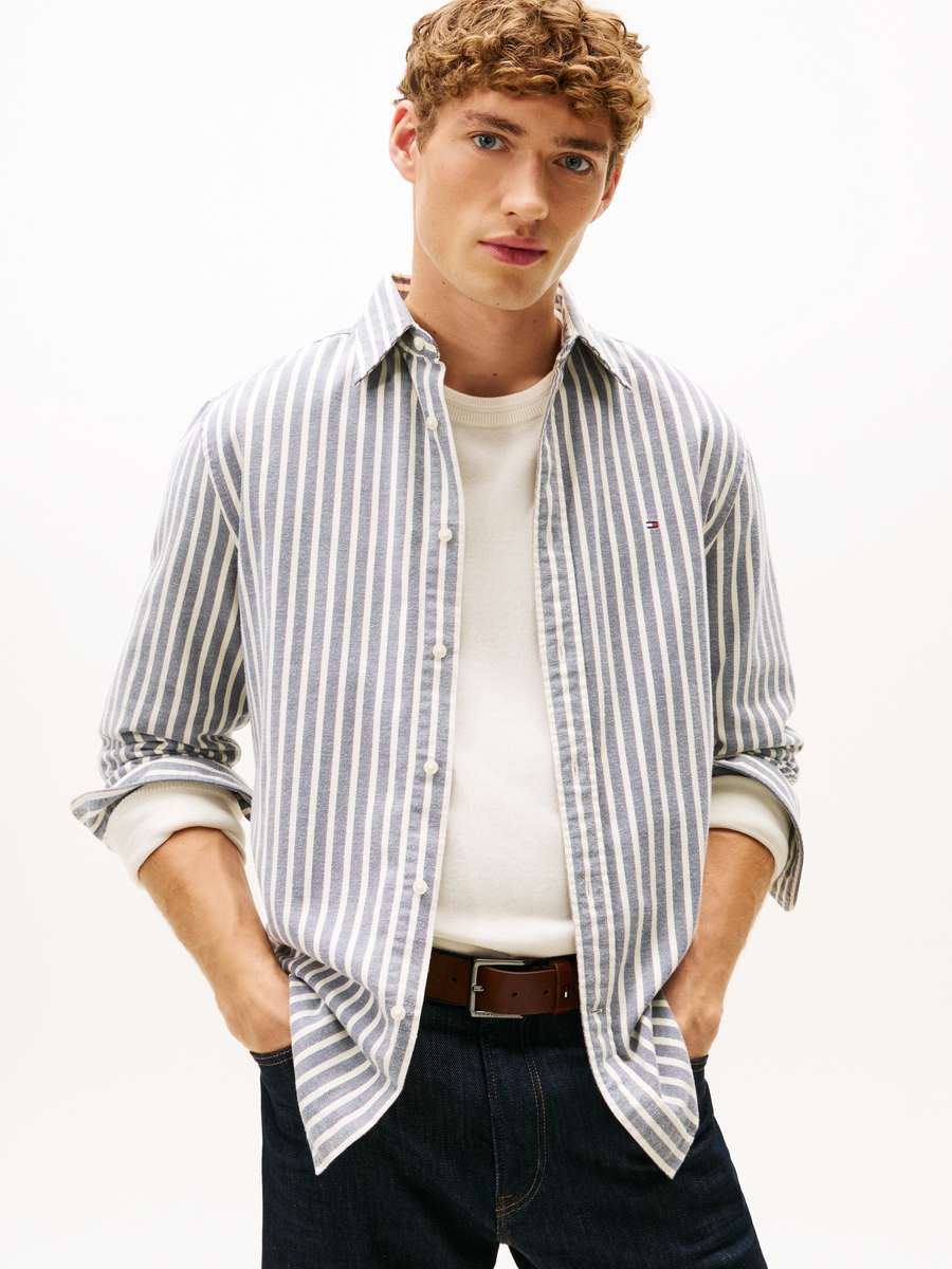 Hemd van het merk Tommy Hilfiger in het Blauw