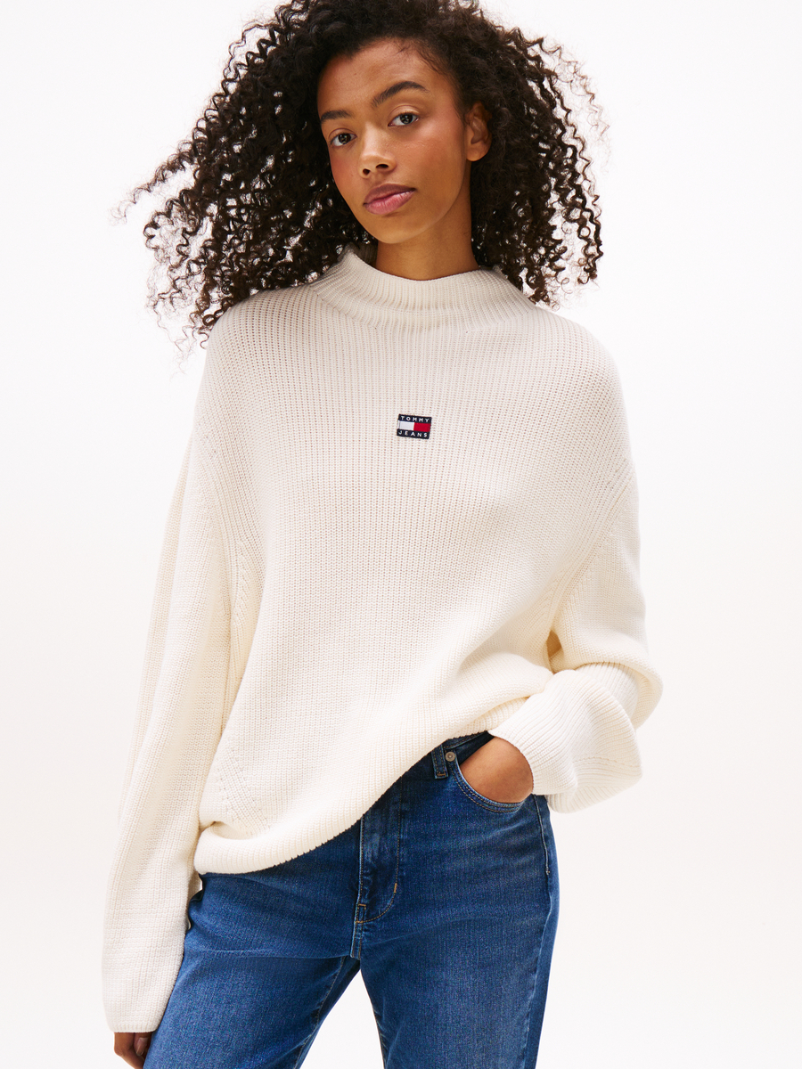 Pull van het merk Tommy Jeans in het Wit