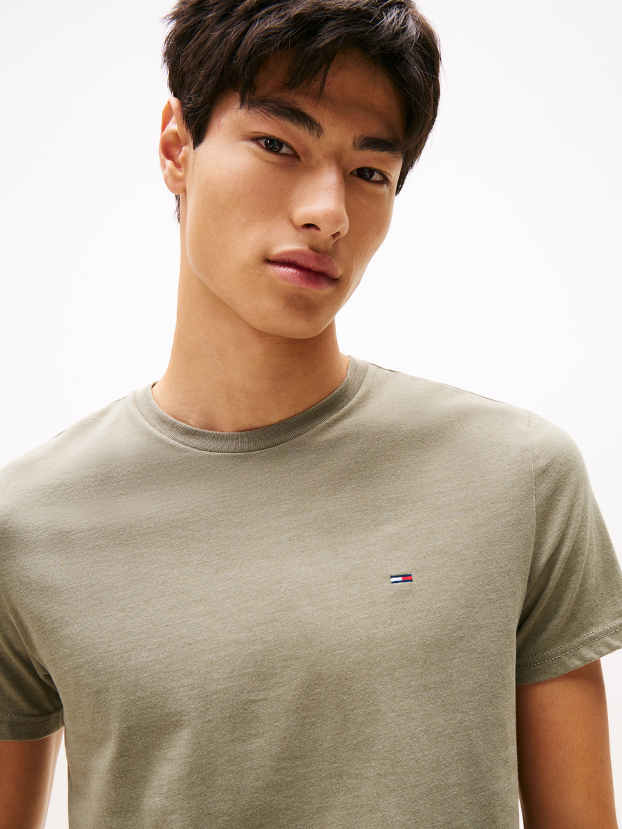 T-shirt van het merk Tommy Jeans in het Groen