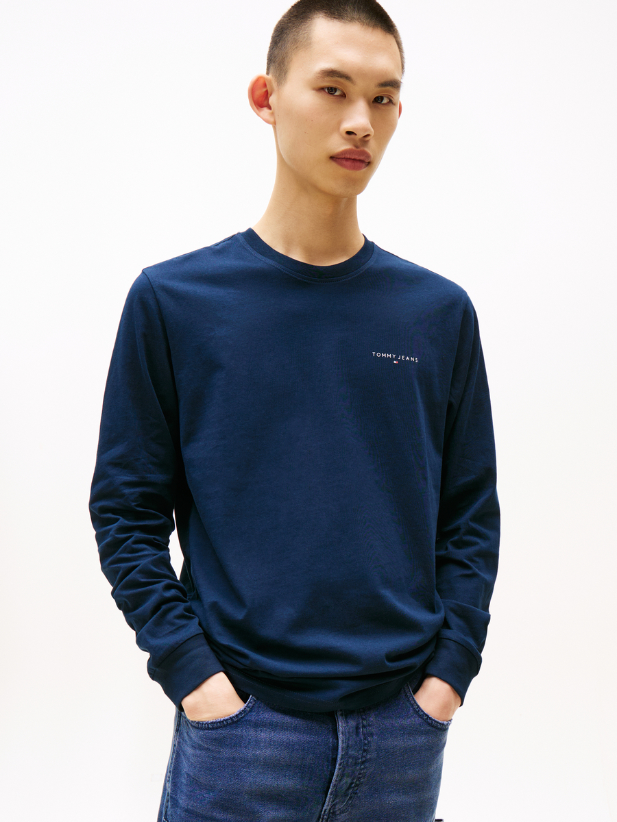 T-shirt van het merk Tommy Jeans in het Marine