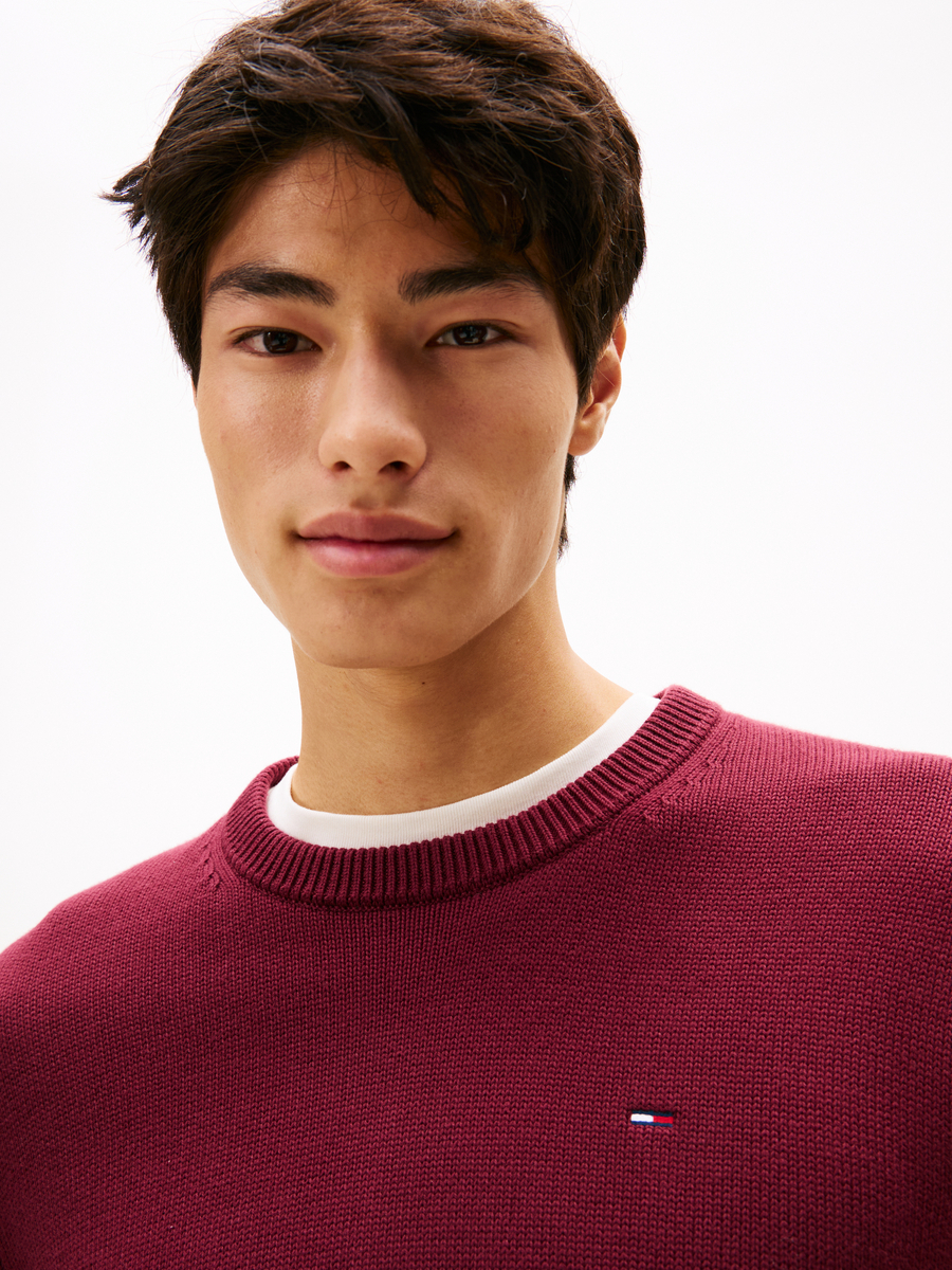 Pull van het merk Tommy Jeans in het Rood