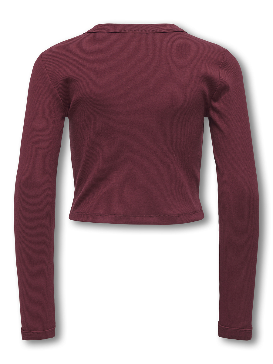 T-shirt van het merk Kids Only in het Bordeaux