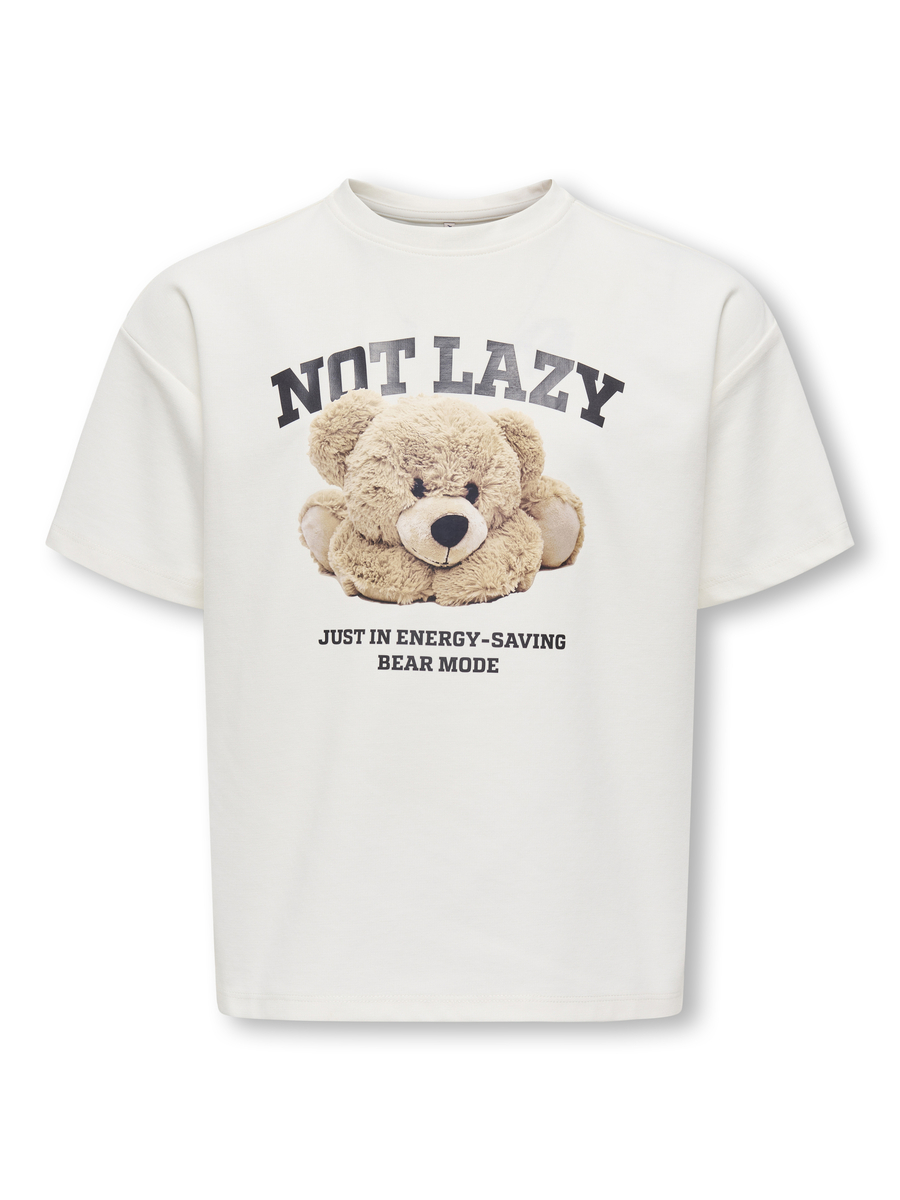 T-shirt van het merk Kids Only in het Wit