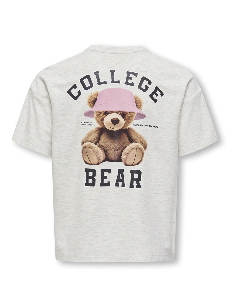 T-shirt van het merk Kids Only in het Grijs