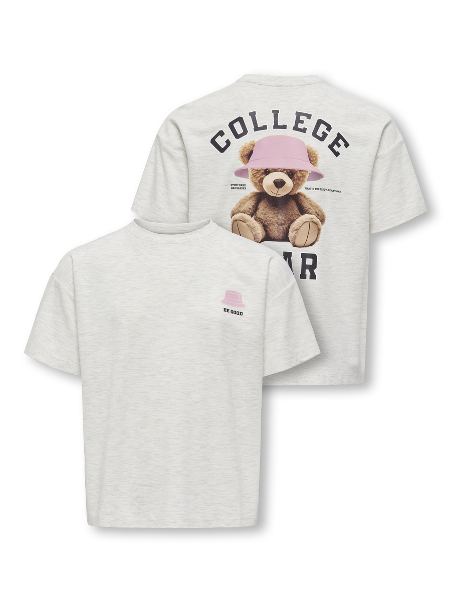 T-shirt van het merk Kids Only in het Grijs