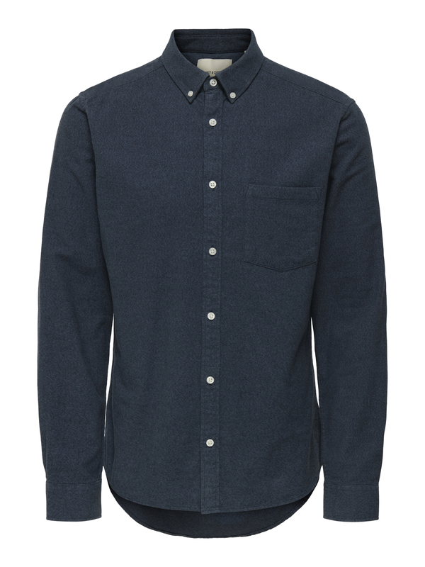 Hemd van het merk Only & Sons in het Blauw