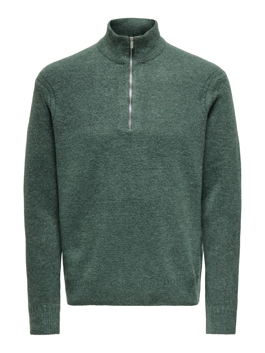 Pull van het merk Only & Sons in het Groen