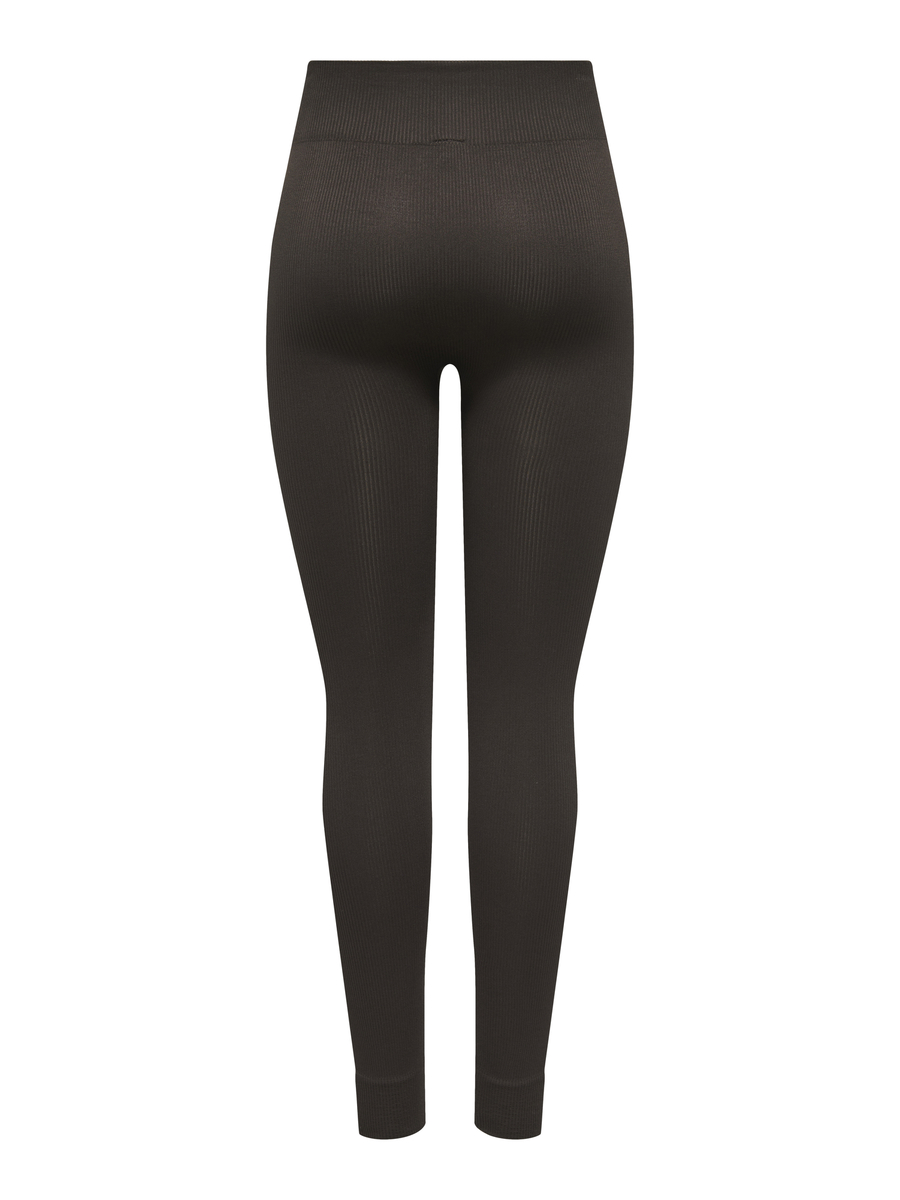 Legging van het merk Only Play in het Bruin