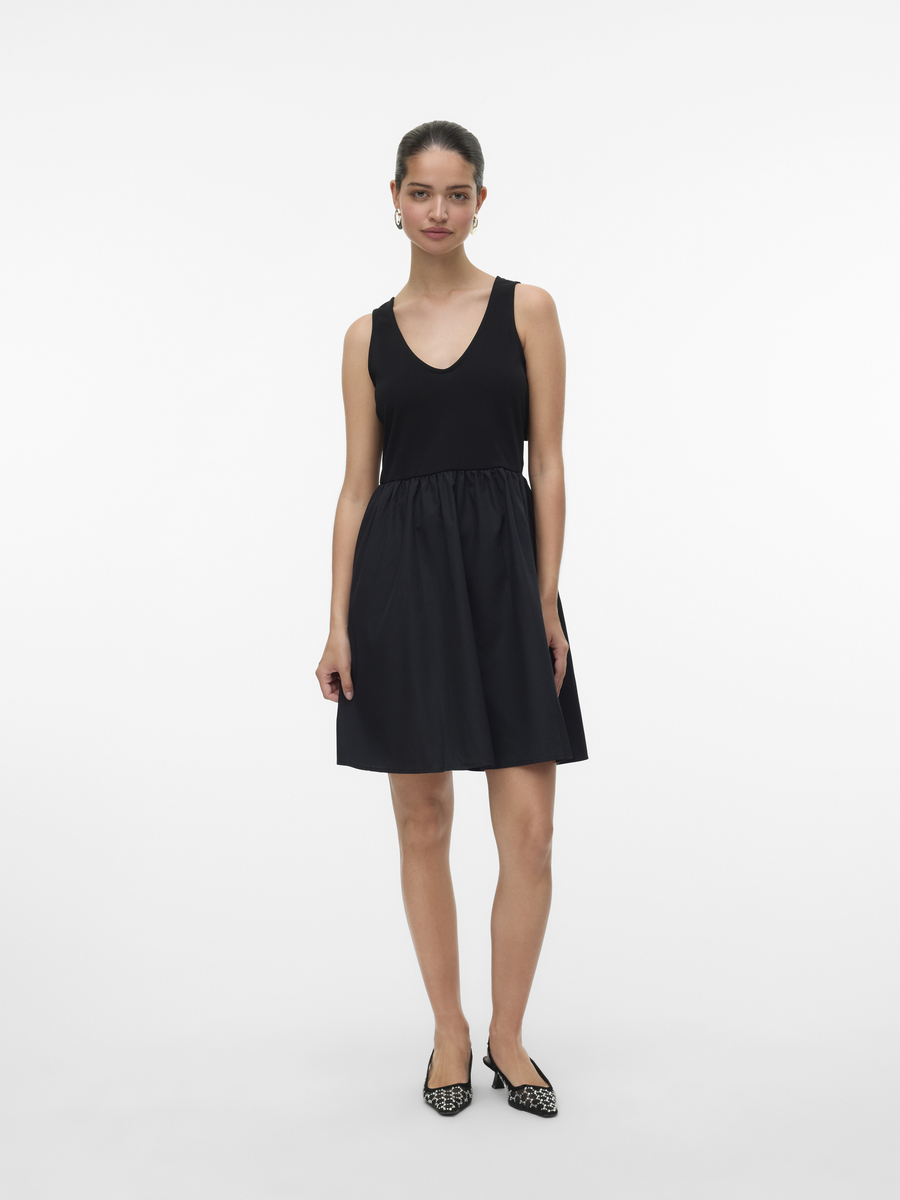 Kleed van het merk Vero Moda in het Zwart