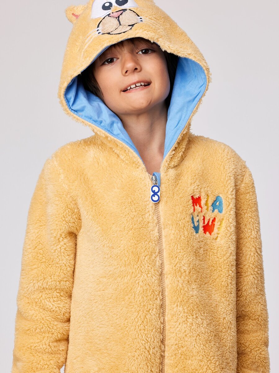 Onesie van het merk Woody in het Geel