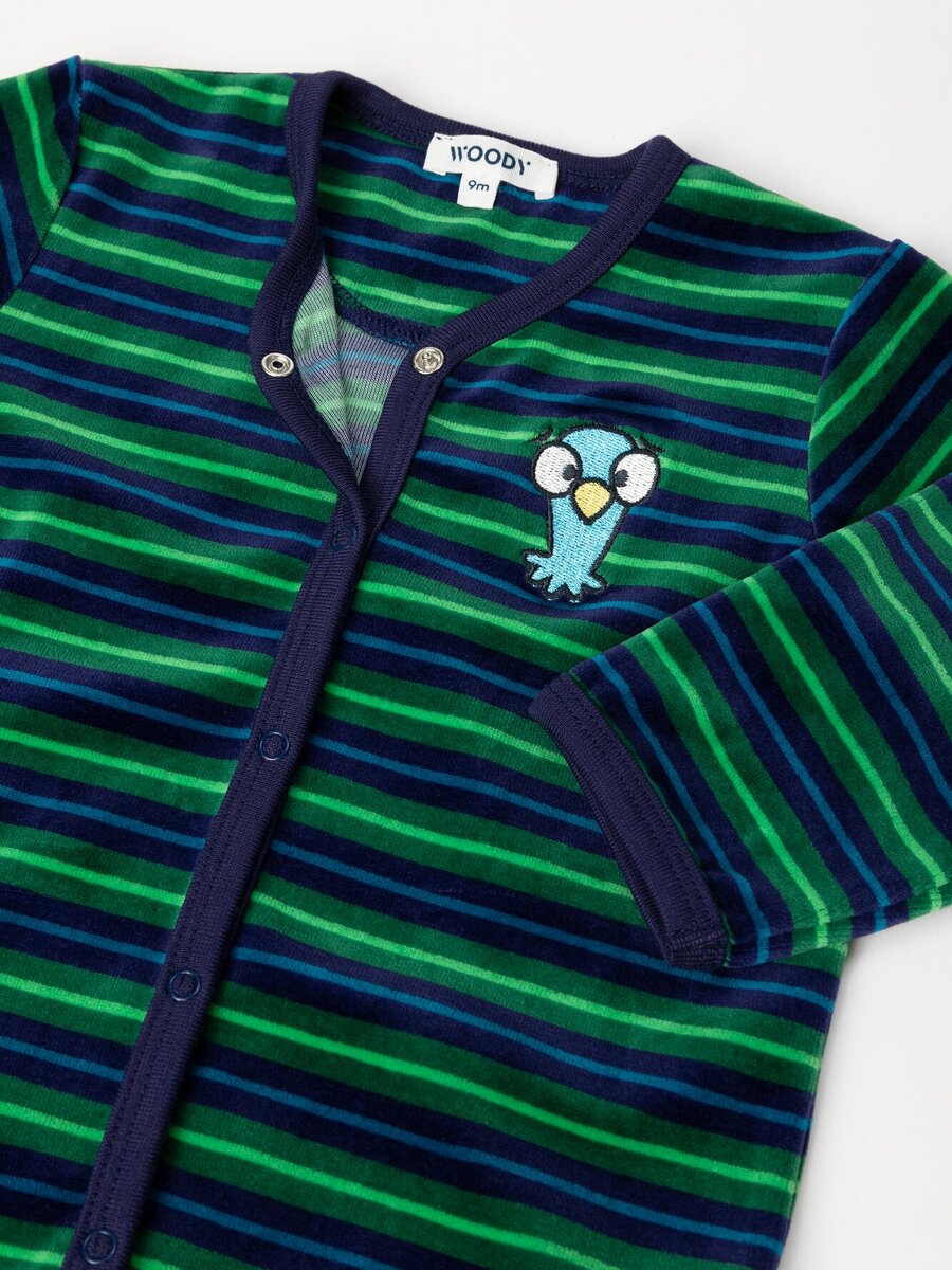 Pyjama van het merk Woody in het Marine