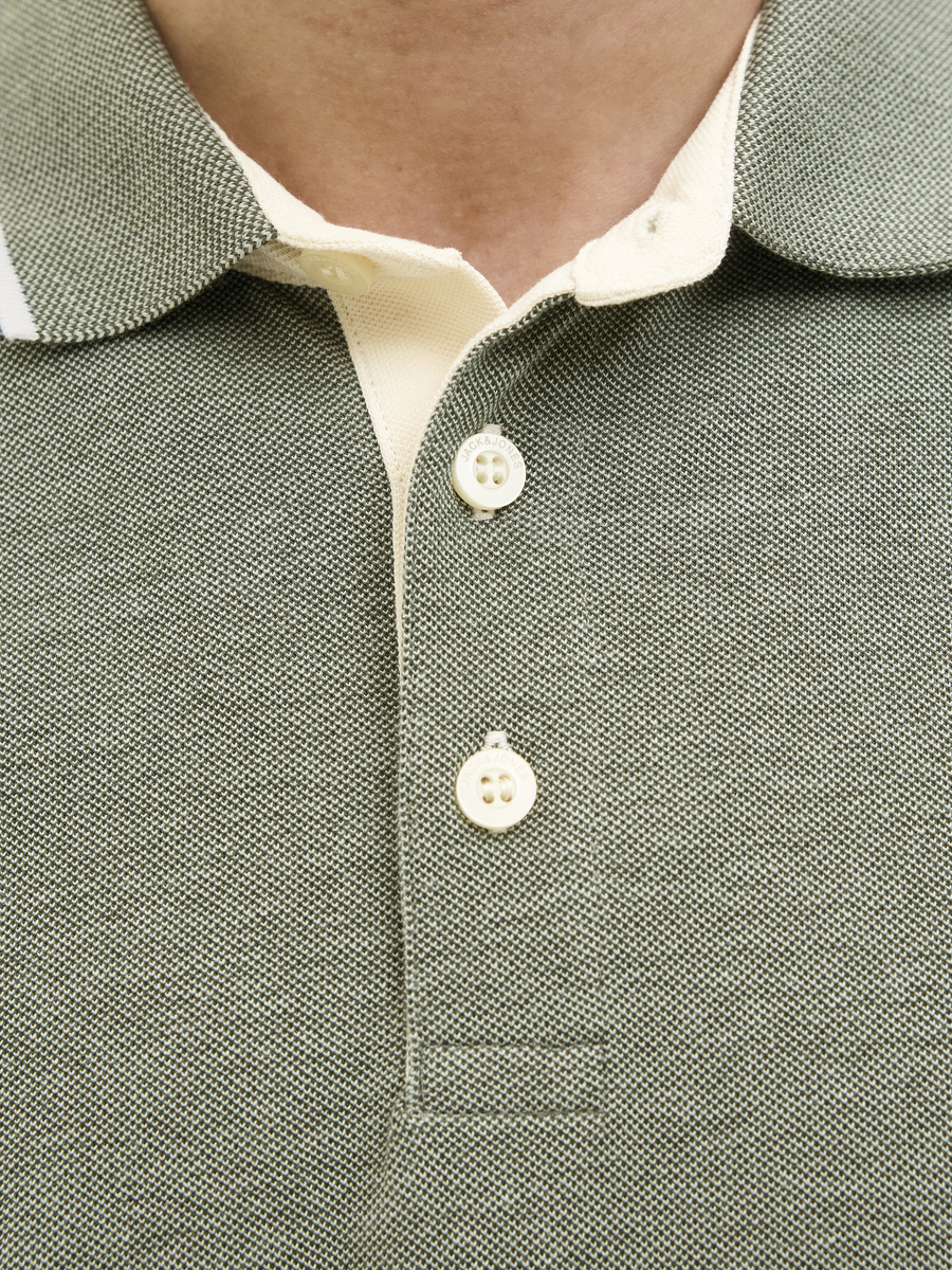 Polo van het merk Jack & Jones in het Groen