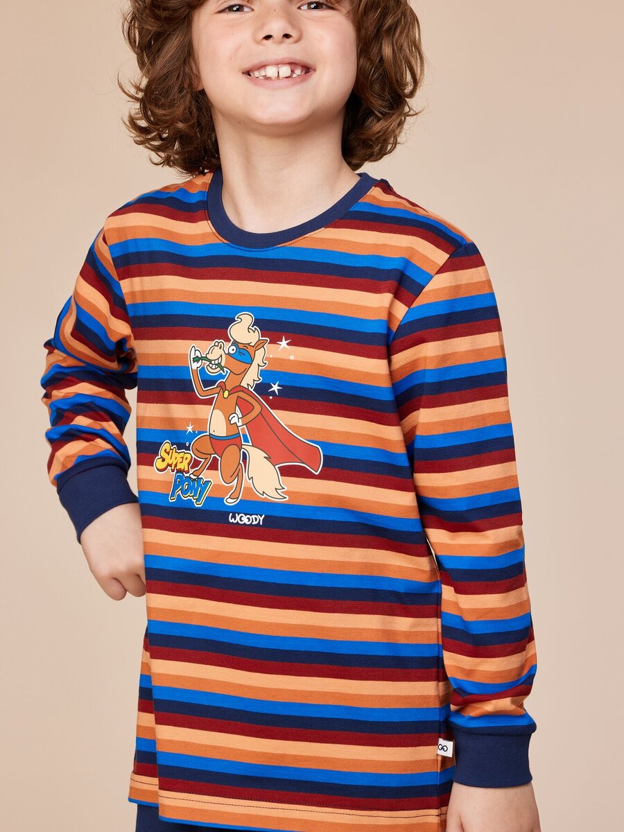Pyjama van het merk Woody in het Blauw