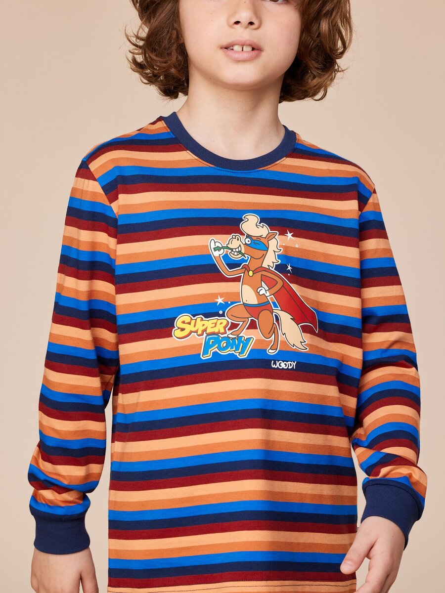 Pyjama van het merk Woody in het Blauw