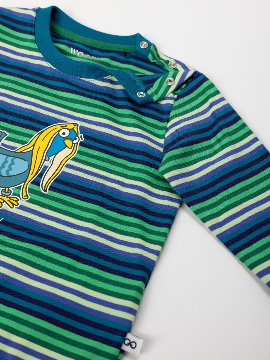 Pyjama van het merk Woody in het Kaki