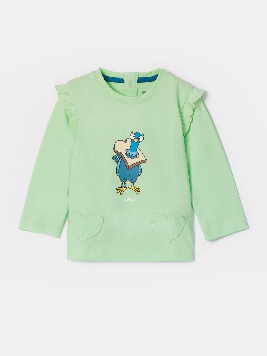 Pyjama van het merk Woody in het Groen