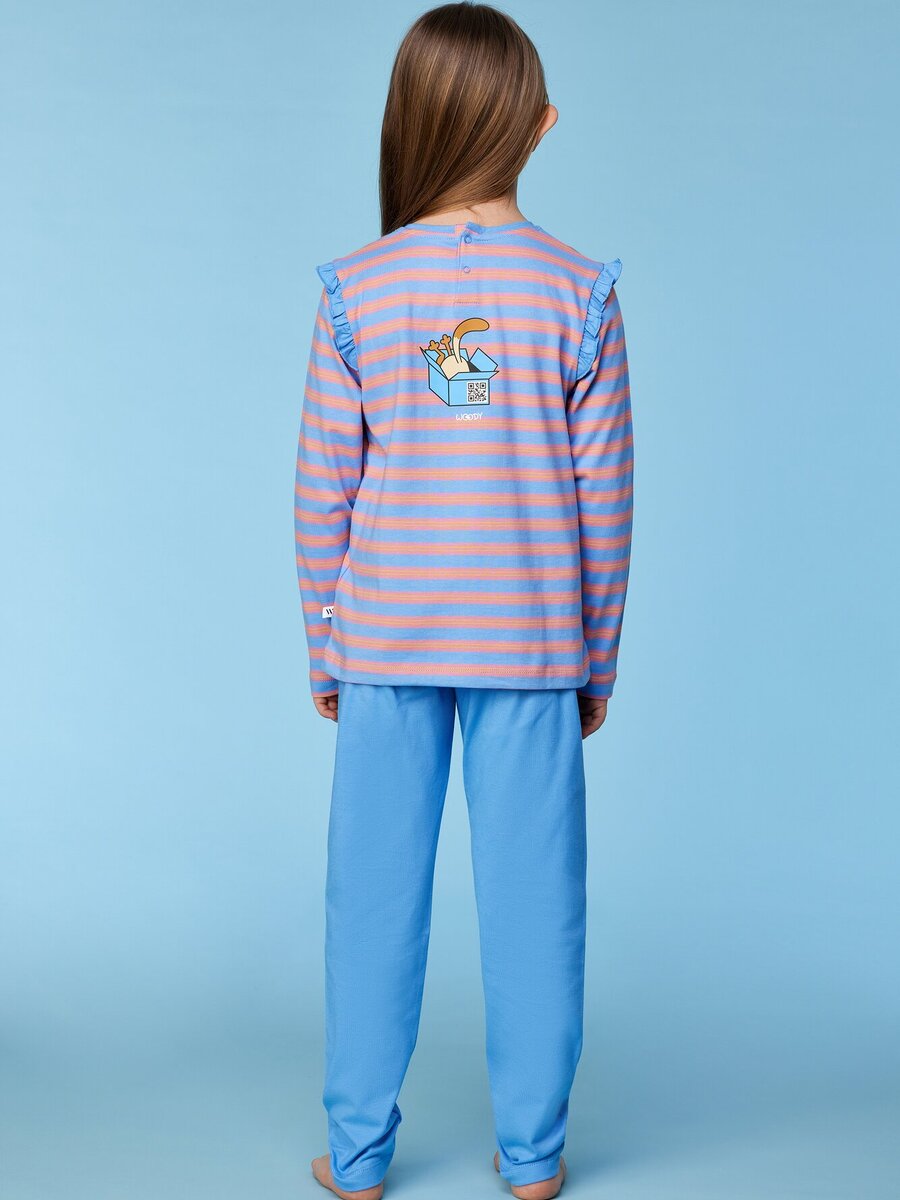 Pyjama van het merk Woody in het Ecru