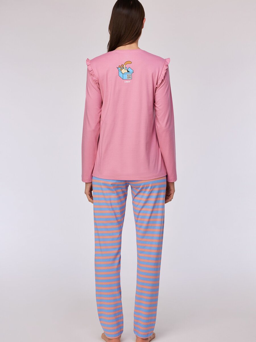 Pyjama van het merk Woody in het Roze