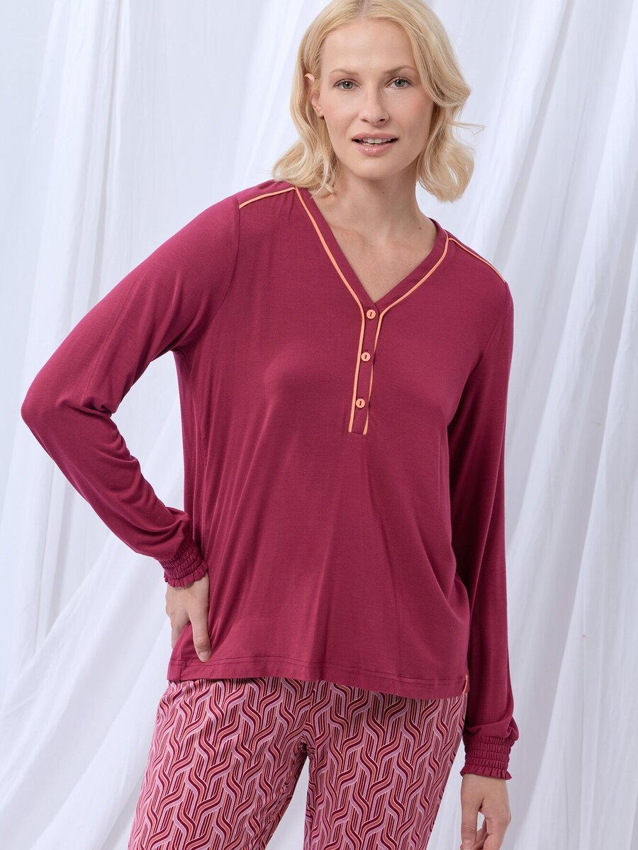 Pyjama van het merk Lords&lilies in het Rood