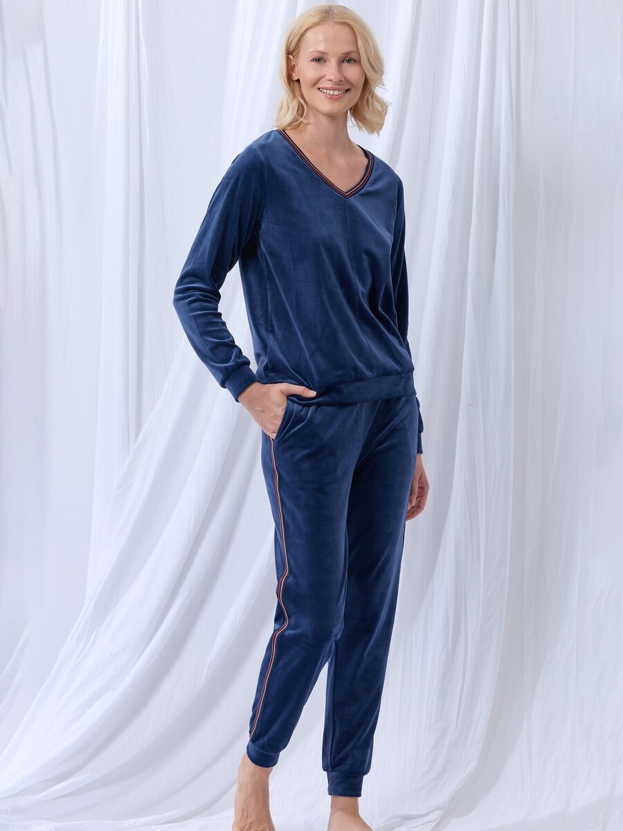 Pyjama van het merk Lords&lilies in het Blauw